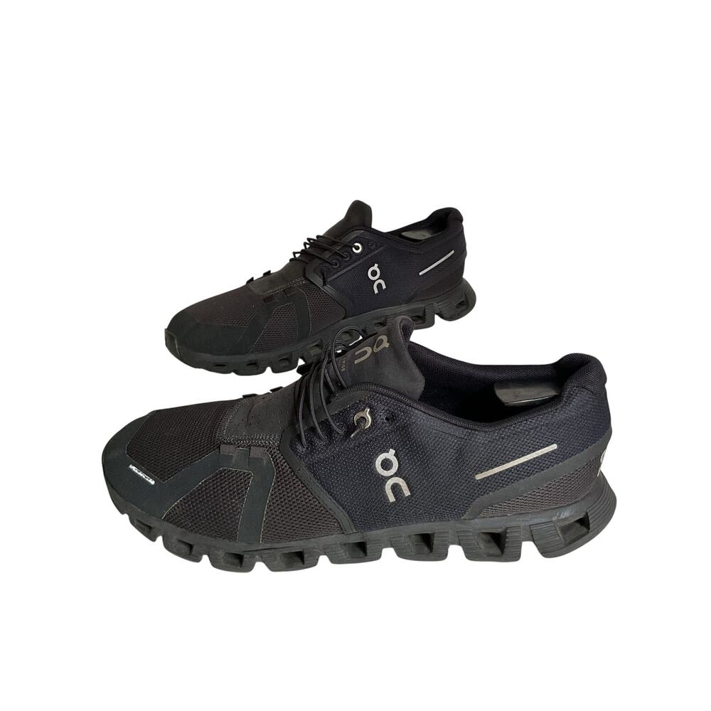 On Running Cloud Black Sneakers Mens 10.5 Athletic Running Shoes Swiss